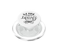 Nos levantamos levantando a los demás la bondad inspiradora PopSockets PopGrip para MagSafe