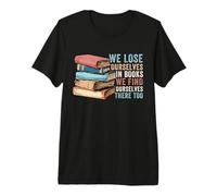 Nos perdemos en los Libros, Funny Reader Library Book Lovers Camiseta Premium
