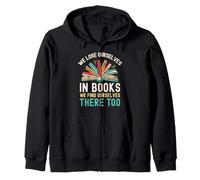 Nos perdemos en los Libros, Funny Reader Library Book Lovers Sudadera con Capucha