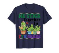 Nos quedamos Juntos en la séptima Escuela Primaria Cactus Maestro Estudiante Camiseta