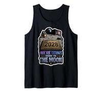 Nos Vamos a casa a la Luna 2028 Camiseta sin Mangas