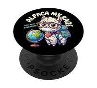 ¡Nos vamos a Singapur! Divertido Singapur a juego PopSockets PopGrip Adhesivo