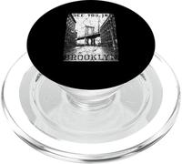 Nos vemos en Brooklyn Retro Boombox Music City Design PopSockets PopGrip para MagSafe