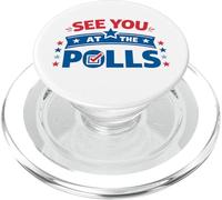 Nos vemos en Las urnas Derechos de Voto patrióticos PopSockets PopGrip para MagSafe