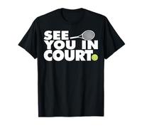 Nos vemos en Tenis de cancha Camiseta