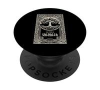 Nos vemos en Valhalla Viking Tree of Life Mitología nórdica PopSockets PopGrip Adhesivo