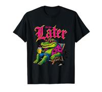 Nos vemos más Tarde Alligator Tropical Gator Diseño de Vacaciones Camiseta gráfica económica