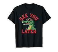 Nos vemos más tarde Alligator Último día de clases Más tarde Alligator Camiseta
