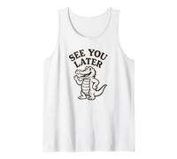 Nos vemos más tarde Alligator Último día de clases Más tarde Alligator Camiseta sin Mangas