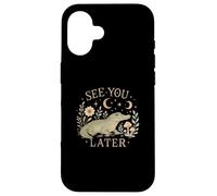 Nos vemos más tarde Alligator Último día de clases Más tarde Alligator Carcasa para iPhone 16