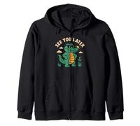 Nos vemos más tarde Alligator Último día de clases Más tarde Alligator Sudadera con Capucha