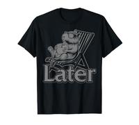 Nos vemos más Tarde Verano o Vacaciones - Beaver Camiseta gráfica económica