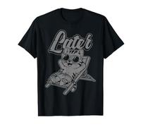 Nos vemos más Tarde Verano o Vacaciones - Gato Camiseta gráfica económica