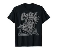 Nos vemos más Tarde Verano o Vacaciones - Gato Camiseta gráfica económica