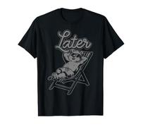 Nos vemos más Tarde Verano o Vacaciones - Oso Camiseta gráfica económica