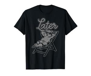 Nos vemos más Tarde Verano o Vacaciones - Oso Camiseta gráfica económica