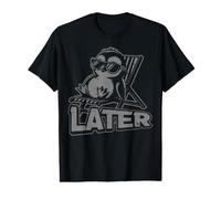 Nos vemos más Tarde Verano o Vacaciones - Pingüino Camiseta gráfica económica