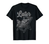 Nos vemos más Tarde Verano o Vacaciones - Zebra Camiseta gráfica económica