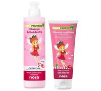 Nosa Champú Árbol del Té 250 ml Fresa + Nosa Mascarilla Árbol de Té Fresa 100 ml