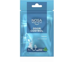NOSA odor control | | Evita los Malos olores | bloquea el Mal Olor | Único y Discreto | 7 Pack | Aroma a mentol Fresco | Fácil de Respirar | Protección contra los olores