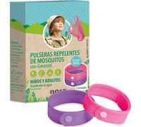 Nosa Pulsera Repelente Mosquitos Color Rosa 2 Uds
