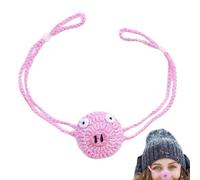 Nose Cover for Cold Weather - Winter Face for Warmth Comfort | Soft Fleece Material with Adjustable Strap, Windproof Protection, Lightweight Design, Outdoor and Sports Accessory 13.78x1.97 in