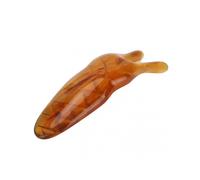 Nose Massager Resin Facial Longicorn Lifting Clips Roman Nose Up Scraper Bar Pain Free Slimming for Women Succinite ColorYMMR)