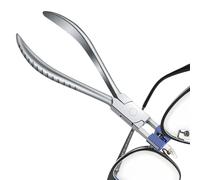 Nose Pad Pliers - Glass Running Pliers | Ergonomic Stainless Steel Spectacle Adjuster Tools | Nose Pad Arm Adjusting Plierss | Ergonomic Handle For Optical Shop Optometrist Office
