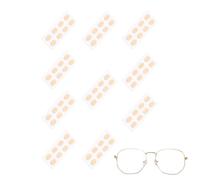 Nose Pads For Glasses Anti Slip - 40 Pairs Self-Adhesive Eyeglass Nose Grips | Soft Foam Sunglasses Nosepads Cushion Reading, Travel, Sports, Working & Makeup (Black & Skin Color)