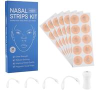 Nose Patches, Magnetic Patches, Breathable Suction Magnetic Nose Patches, Magnetic Nose dilators, Comfortable, Easy to use, Very Suitable for Families, (White) (30)
