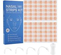 Nose Patches, Magnetic Patches, Breathable Suction Magnetic Nose Patches, Magnetic Nose dilators, Comfortable, Easy to use, Very Suitable for Families, (White) (60)