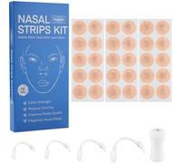 Nose Patches, Magnetic Patches, Breathable Suction Magnetic Nose Patches, Magnetic Nose dilators, Comfortable, Easy to use, Very Suitable for Families, (White) (15)