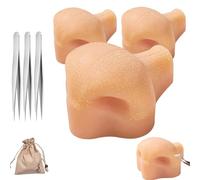 Nose Pimple Popping Fidget Toy,Realistic Silicone Nose Acne Simulator with Blackheads,Reusable Sensory Zit Picking Squeeze Fidgets Adults Toys,Funny Prank Stuff