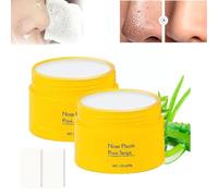 Nose Pore Strips,Deep Cleansing Pore Strips,Black Head Remover Peel off Mask,Nose Plants Pore Cleanser Purifying Face Mask for Nose and Face (2 Pcs)
