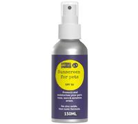 Noseprint LSF 50 Pet Sunscreen Botella de Loción Protección Solar para Mascotas 150 ml | Protección Solar Hidratante para Perros y Gatos Fórmula No Tóxica para Perros | Bálsamo para Patas de Perros