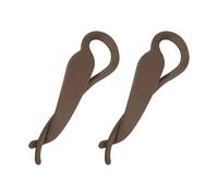 NoSlip Twist - Horquilla para mujer, sujeción sin dolor, clip ligero, herramienta de peinado de agarre seguro, 2 piezas de resina para peinado, plásticos, giro, antideslizante, horquilla para peinados