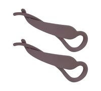 NoSlip Twist - Horquilla para mujer, sujeción sin dolor, clip ligero, herramienta de peinado de agarre seguro, 2 piezas de resina para peinado, plásticos, giro, antideslizante, horquilla para peinados