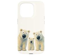 Nosotros 3 Osos Polares Carcasa para iPhone 15 Pro