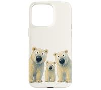 Nosotros 3 Osos Polares Carcasa para iPhone 15 Pro MAX