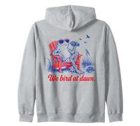 Nosotros Bird At Dawn Frog Birdwatching Divertido Sudadera con Capucha