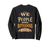 Nosotros El Pueblo Necesitamos Bitcoin Vintage Sudadera