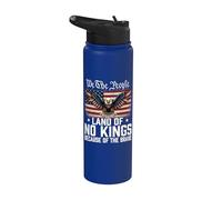 Nosotros, el pueblo, tierra de no reyes - Patriótico 4 de julio Stainless Steel Insulated Water Bottle