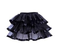 Nosotros El Verano Como Elegimos Faldas Europa y Estados Unidos Falda de Tul Falda Tutú Falda De Múltiples Capas Falda Peng Peng Falda Flecos Mujer, Negro , XXL