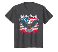 Nosotros, la Gente, Sabemos cómo divertirse Camiseta, Niños, Jaspeado Oscuro, 6 años