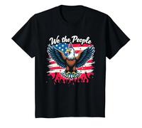 Nosotros, la Gente, Sabemos cómo divertirse Camiseta, Niños, Negro, 4 años