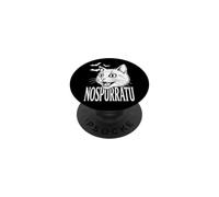 Nospurratu Vampurr Gato Espeluznante Vampiro Halloween Ghoul PopSockets PopGrip Adhesivo