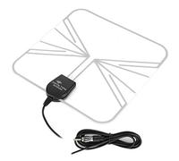 Nosqew Antena digital HD para coche, receptor de señal universal para coche, calidad de voz clara, recepción de radio mejorada para vehículos, material de PC suave, cable de 2 m (FM)