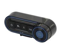 Nosqew Auriculares Bluetooth para Casco de Motocicleta, Auriculares Inalámbricos Bluetooth 5.3 con Radio FM, Conexión de Teléfono Dual, Diseño Impermeable para Cascos Integrales,