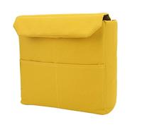 Nosqew Bolsa Interior Acolchada e Impermeable para Cámara, Resistente a Golpes, para Lentes, Flashes y Cámaras réflex. Fabricada en Nailon de Alta Densidad con Esponja, Color Amar (S)