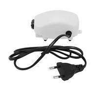 Nosqew - Bomba de oxígeno para acuario, kit de bomba de aire para acuario, mini oxígeno electrónico mudo con diseño de doble salida para acuarios y tanques de agua